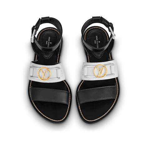 louis vuitton academy flat sandals|Academy Flat Sandal .